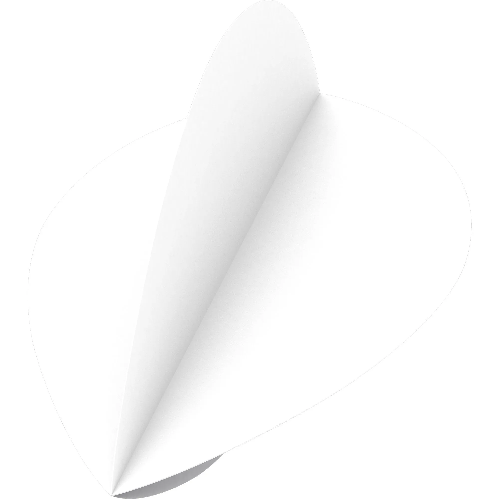 *Ruthless Poly Plain - Solid - Dart Flights - 75 Micron - Pear