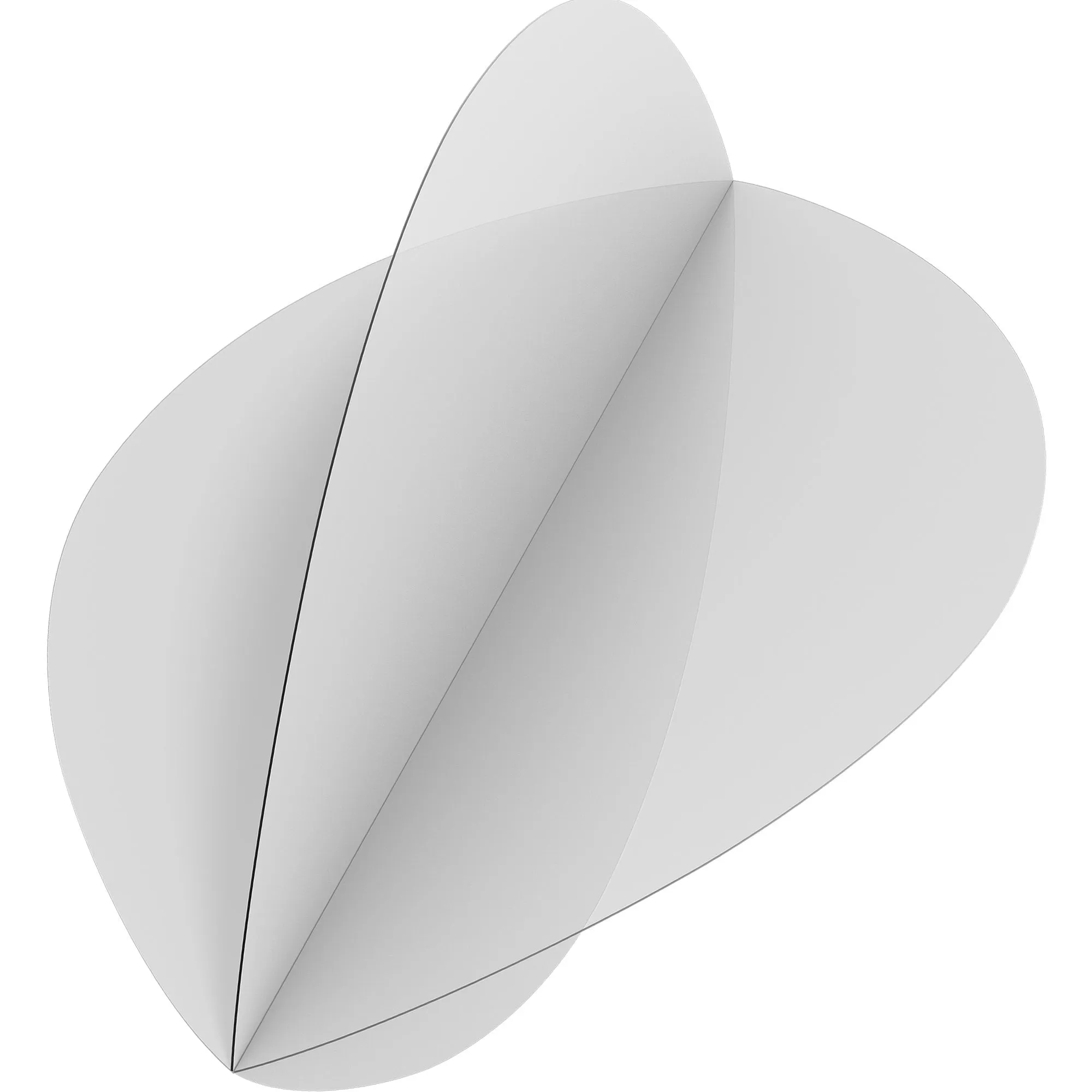 *Ruthless Poly Plain - Solid - Dart Flights - 75 Micron - Pear