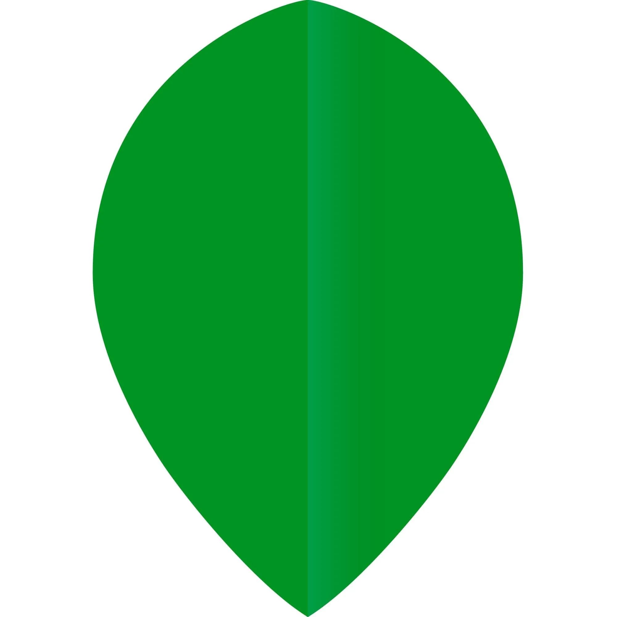 *Ruthless Poly Plain - Solid - Dart Flights - 75 Micron - Pear