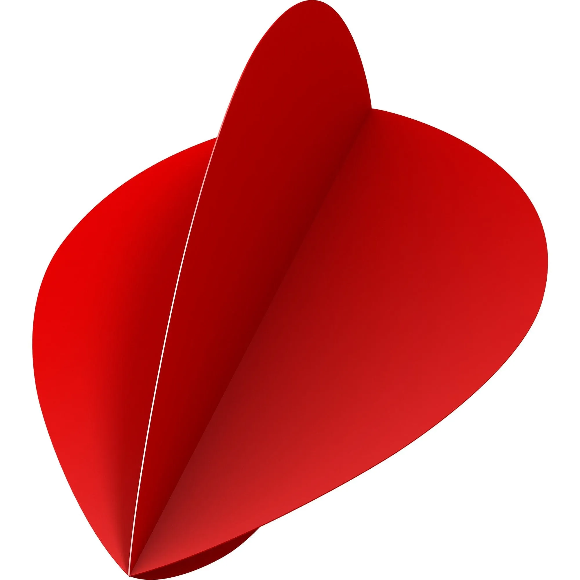 *Ruthless Poly Plain - Solid - Dart Flights - 75 Micron - Pear