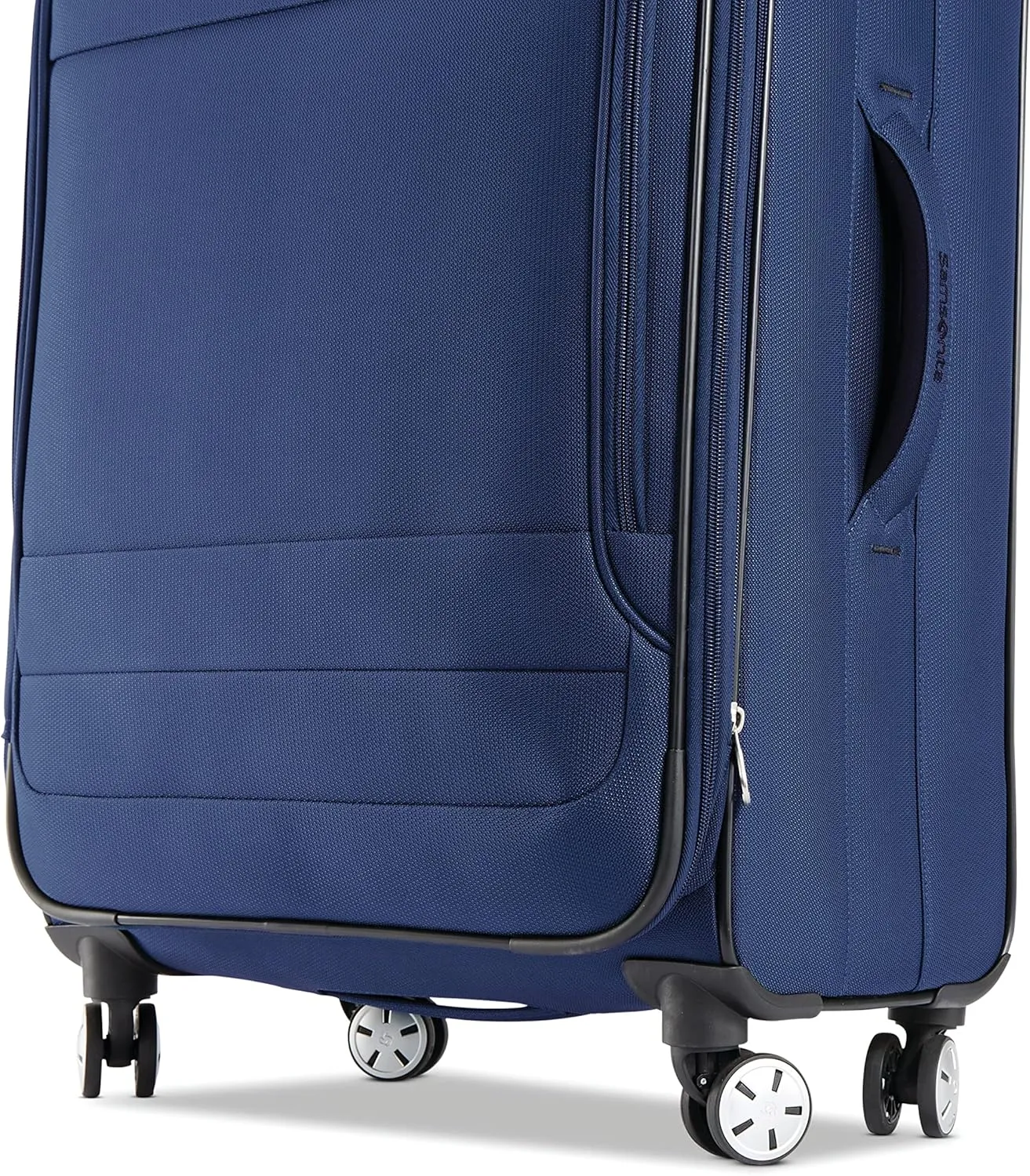 Samsonite Men's 2-Piece Lightweight Suitcase Set, Blue Depth, 20" & 24" Carry On & Spinner