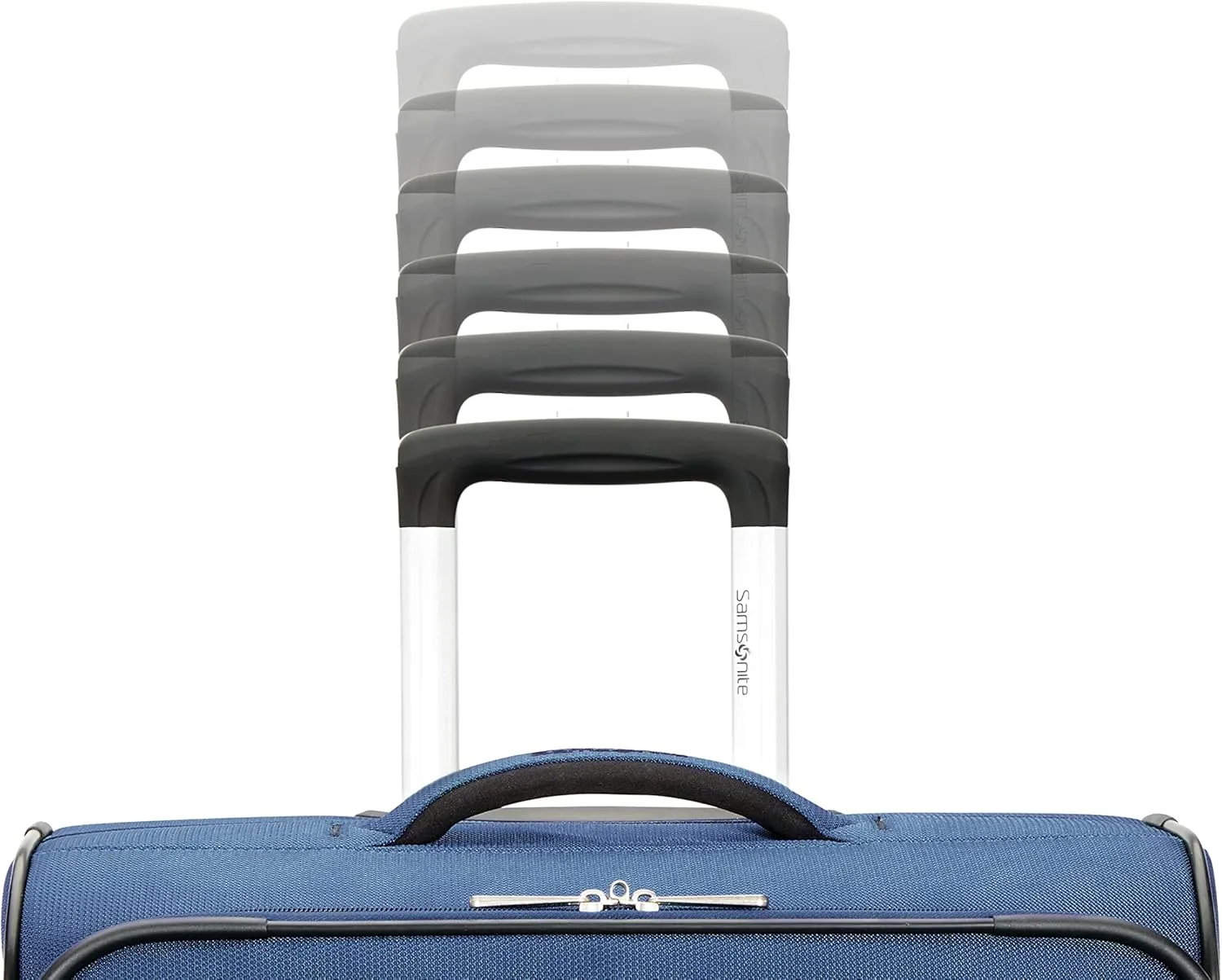 Samsonite Men's 2-Piece Lightweight Suitcase Set, Blue Depth, 20" & 24" Carry On & Spinner
