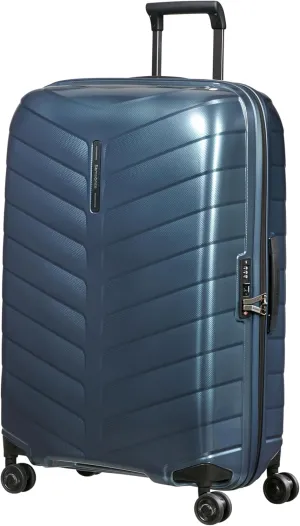 Samsonite Suitcase and Trolley, Blue (Steel Blue), Spinner L (75 cm-97 L)