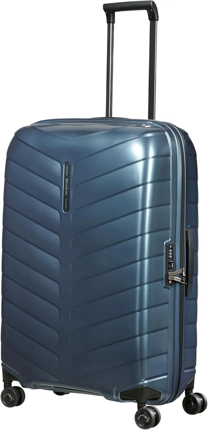 Samsonite Suitcase and Trolley, Blue (Steel Blue), Spinner L (75 cm-97 L)