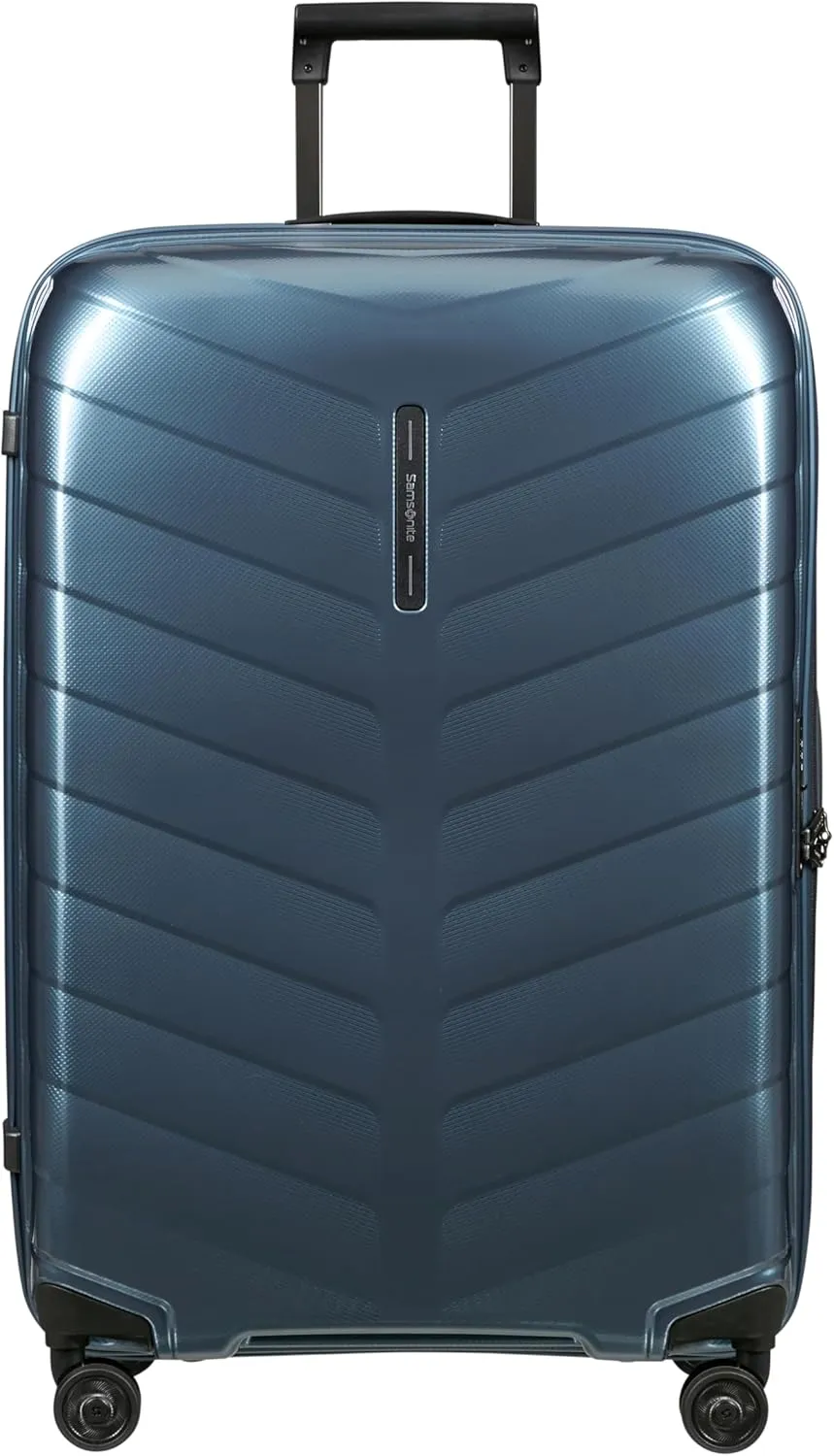 Samsonite Suitcase and Trolley, Blue (Steel Blue), Spinner L (75 cm-97 L)