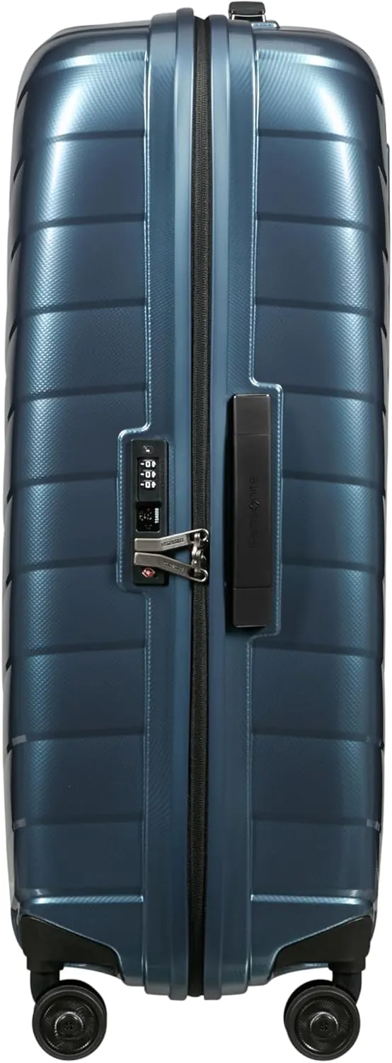 Samsonite Suitcase and Trolley, Blue (Steel Blue), Spinner L (75 cm-97 L)