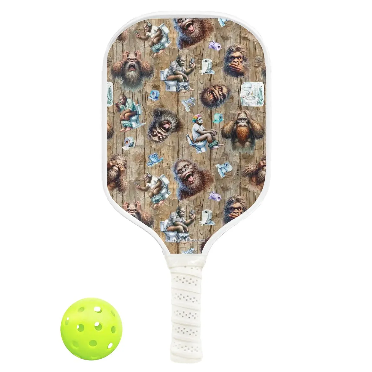 Sasquatch Bigfoot Designs Pickleball Paddle