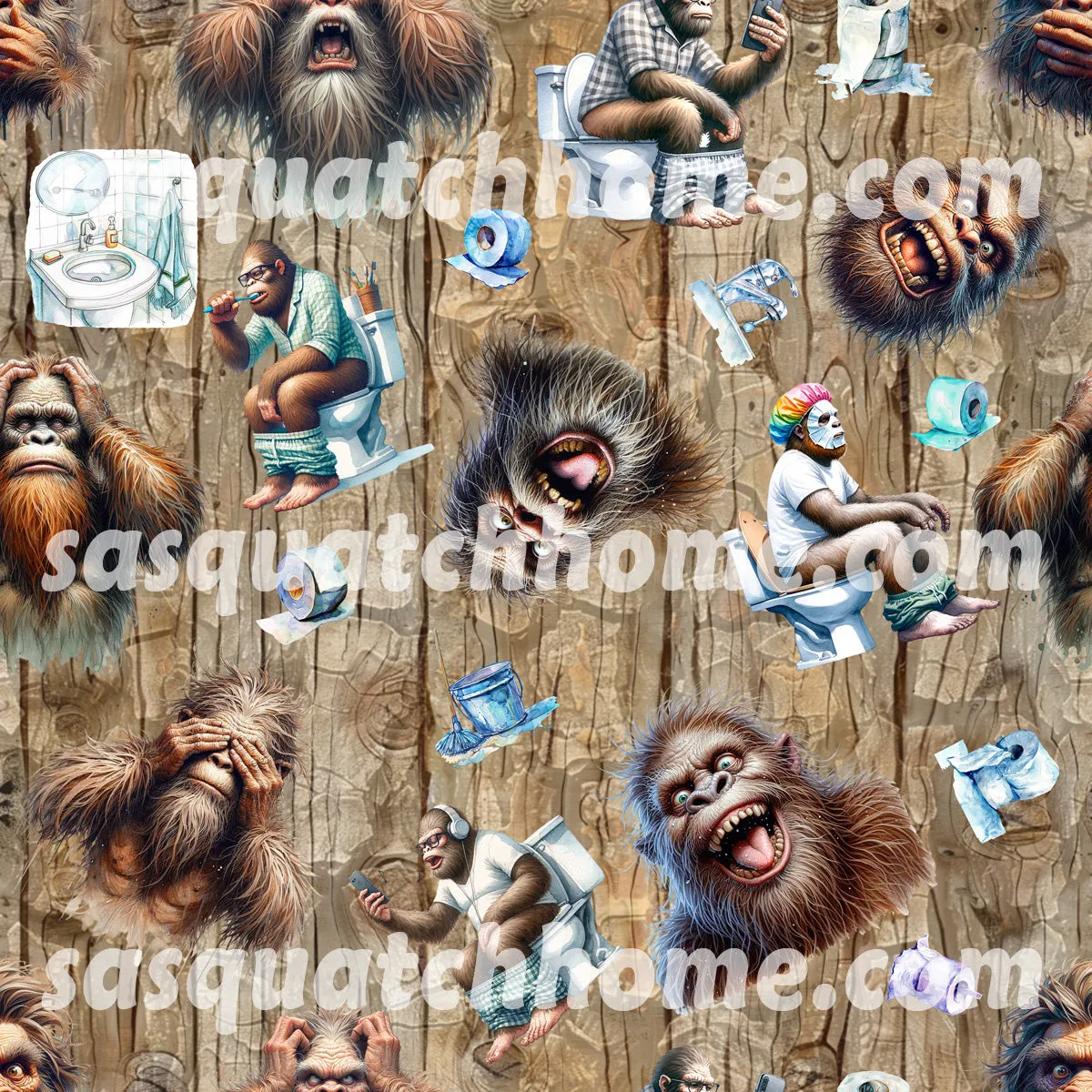 Sasquatch Bigfoot Designs Pickleball Paddle