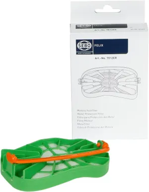 Sebo 7012ER Vacuum Cleaner Pre Motor Protection Filter,White
