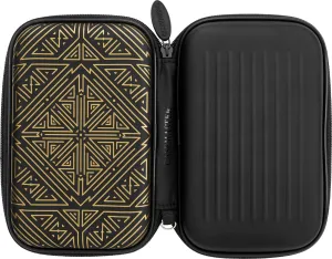 Sentinel 6 Dart Case, Holds Extra Accessories, Tips, Shafts and Flights, Compatible With Steel and Soft Tip Darts, Impact & Water Resistant Tactech Shell, Galaxy