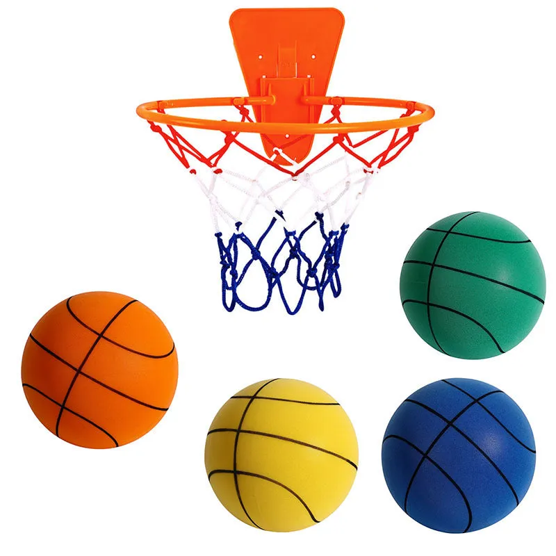 Silent High Density Foam Sports Ball Indoor Mute Basketball