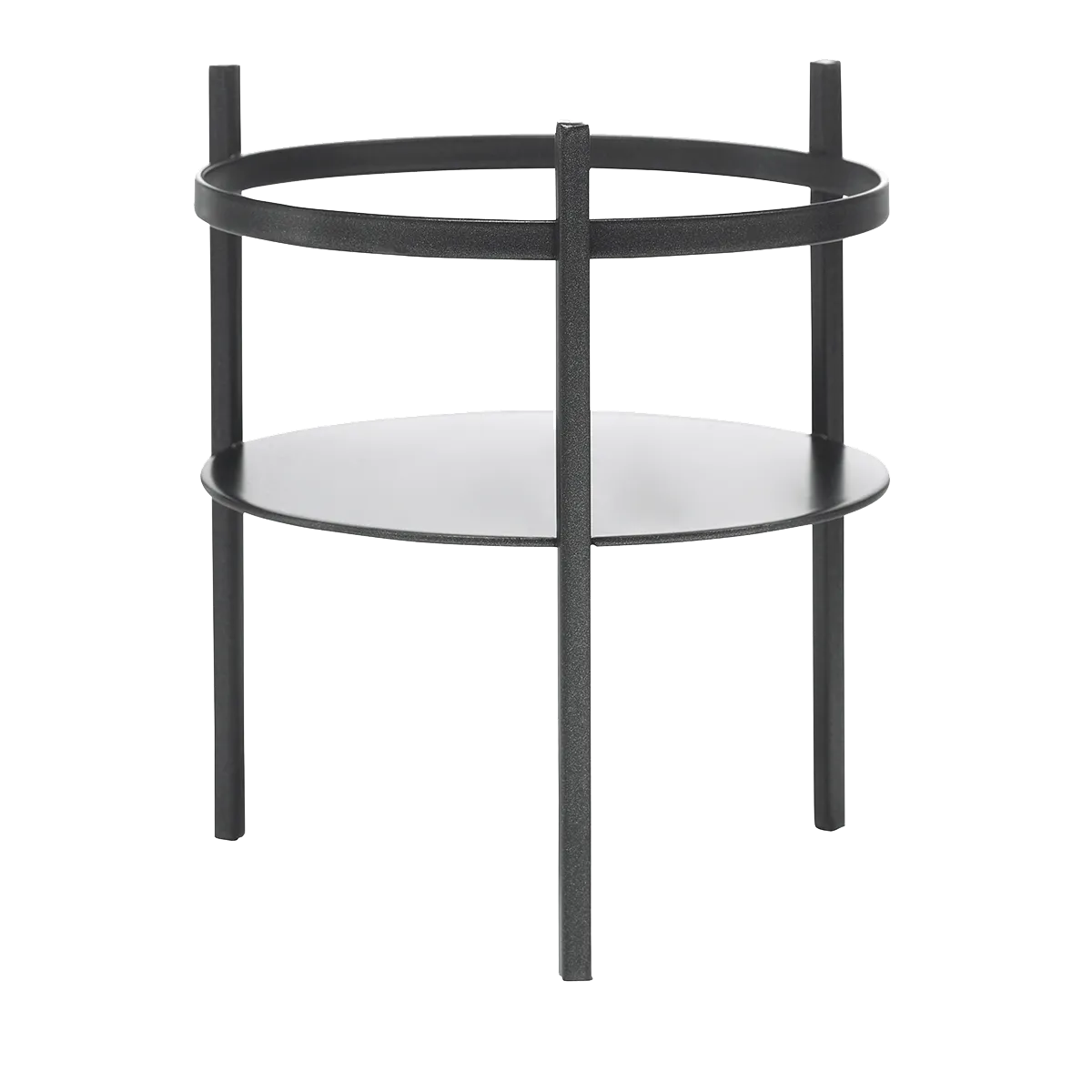 Slate Black Elevated Jar Candle Holder