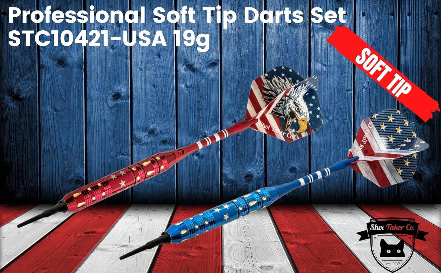 Soft Tip Darts Set - Professional Darts for Electronic Dartboard - Includes Brass Barrels   Plastic & Aluminum Shafts   Rubber O'Rings   Flights   50PC 2BA Tips   Wrench