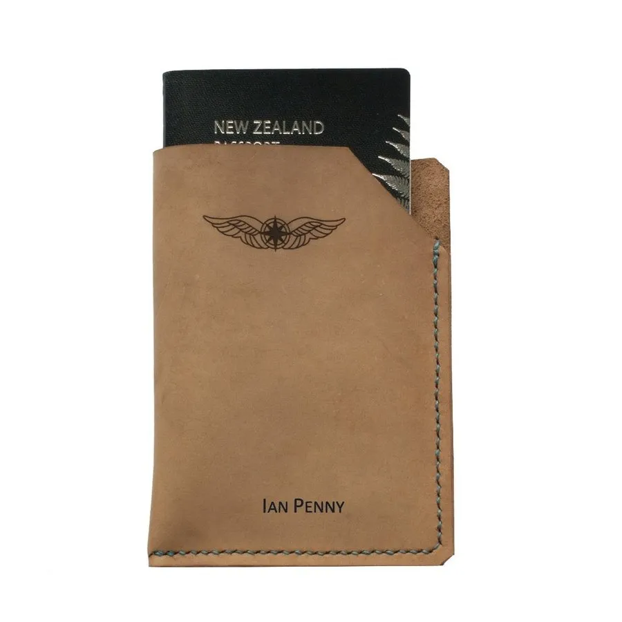 Sparrowhawk Passport Sleeve - Nubuck