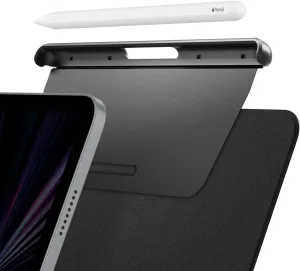 Spigen for Apple Pencil Pro Holder, Apple Pencil 2nd Generation Pencil Holder, Compatible with Magic Keyboard, Smart Keyboard Folio, Smart Folio, Magnetic Cases for iPad, Black