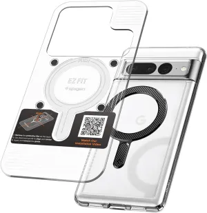 Spigen Magnetic Ring Plate for MagSafe Compatibility with iPhone Galaxy Pixel Cases - Carbon