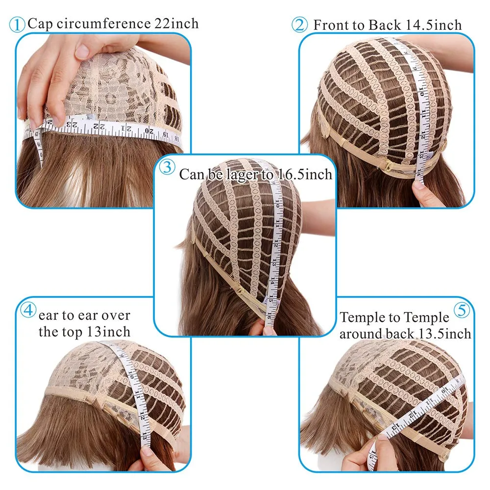 STfantasy 20S Finger Wave Wig Flapper Curly Synthetic Hair for Women 1920s Cosplay Costume Halloween Party Daily Everyday Wear (Black)
