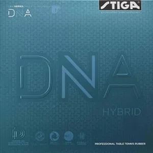 Stiga DNA Hybrid Table Tennis Rubber | Professional Table Tennis Sheet for Maximum Control & Powerful Spins - Full Stroke Control - Made in Germany