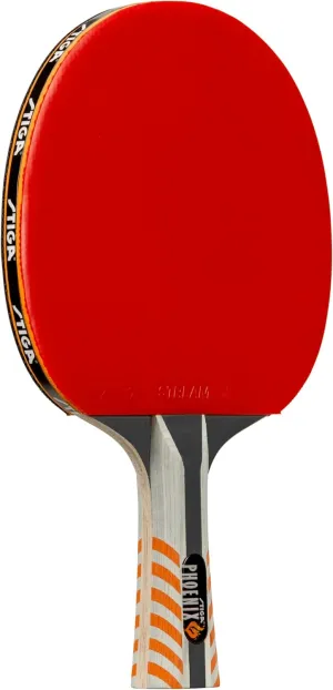 STIGA Phoenix Ping Pong Paddle - 5-Ply Ultra-Light Blade - 2mm Tournament-Approved Sponge - Flared Handle for Enhanced Control - Competitive Table Tennis Racket for Family Fun