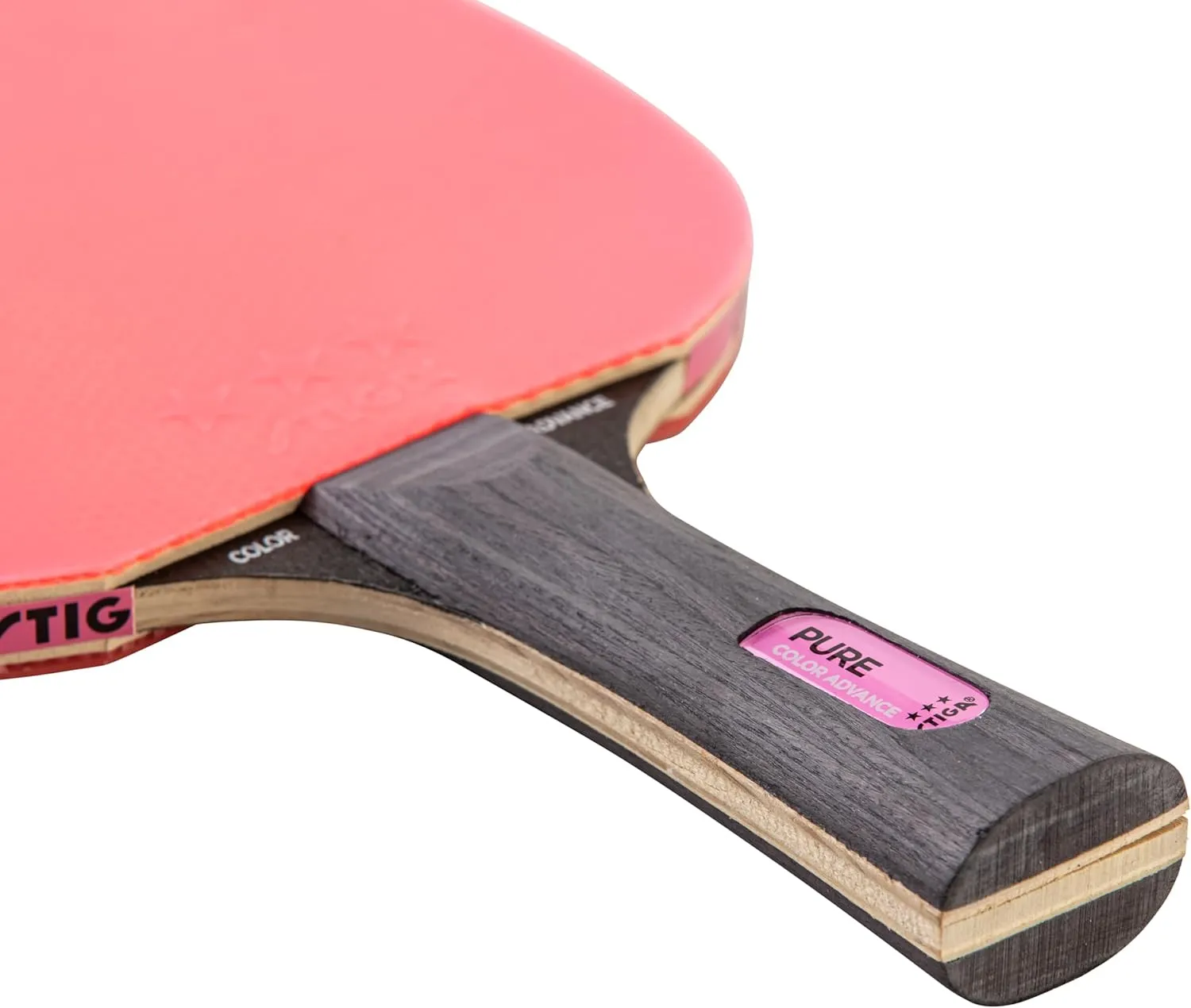 STIGA Pure Color Advance Table Tennis Racket - Performance Level Ping Pong Paddle