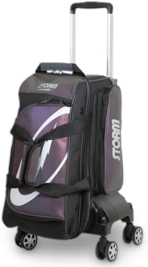 Storm 2 Ball Rolling Thunder Signature Bowling Bag - Black/Opal