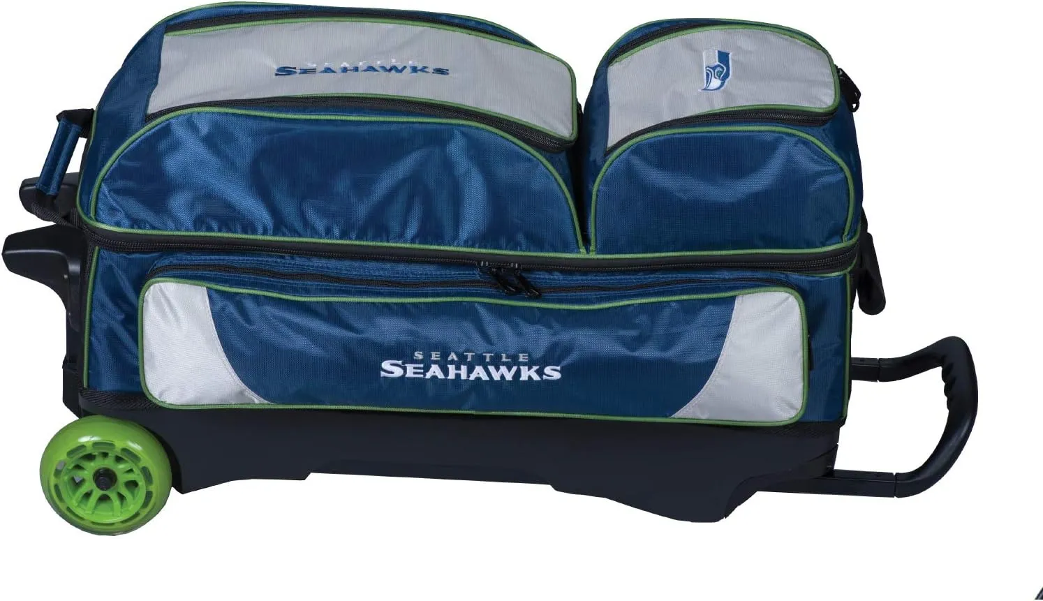 Strikeforce Bowling NFL Three Ball Bowling Roller Bag with Ball, Shoe and Accessory Pockets
