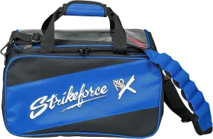 Strikeforce Fast Bowling Ball Double Tote Black/Royal