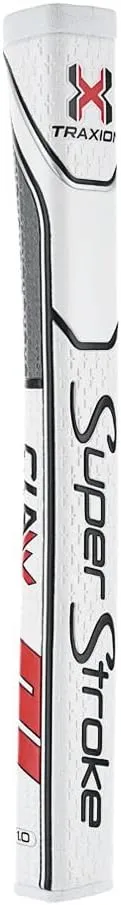 SuperStroke Traxion Claw Golf Putter Grip | Advanced Surface Texture That Improves Feedback and Tack | Minimize Grip Pressure with a Unique Parallel Design | Tech-Port