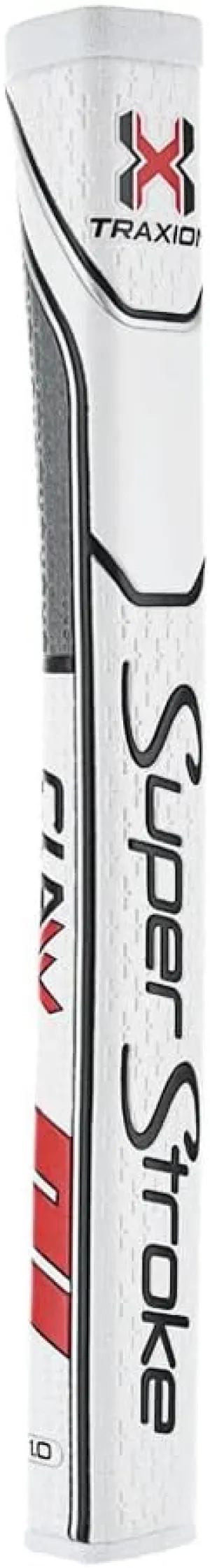 SuperStroke Traxion Claw Golf Putter Grip | Advanced Surface Texture That Improves Feedback and Tack | Minimize Grip Pressure with a Unique Parallel Design | Tech-Port