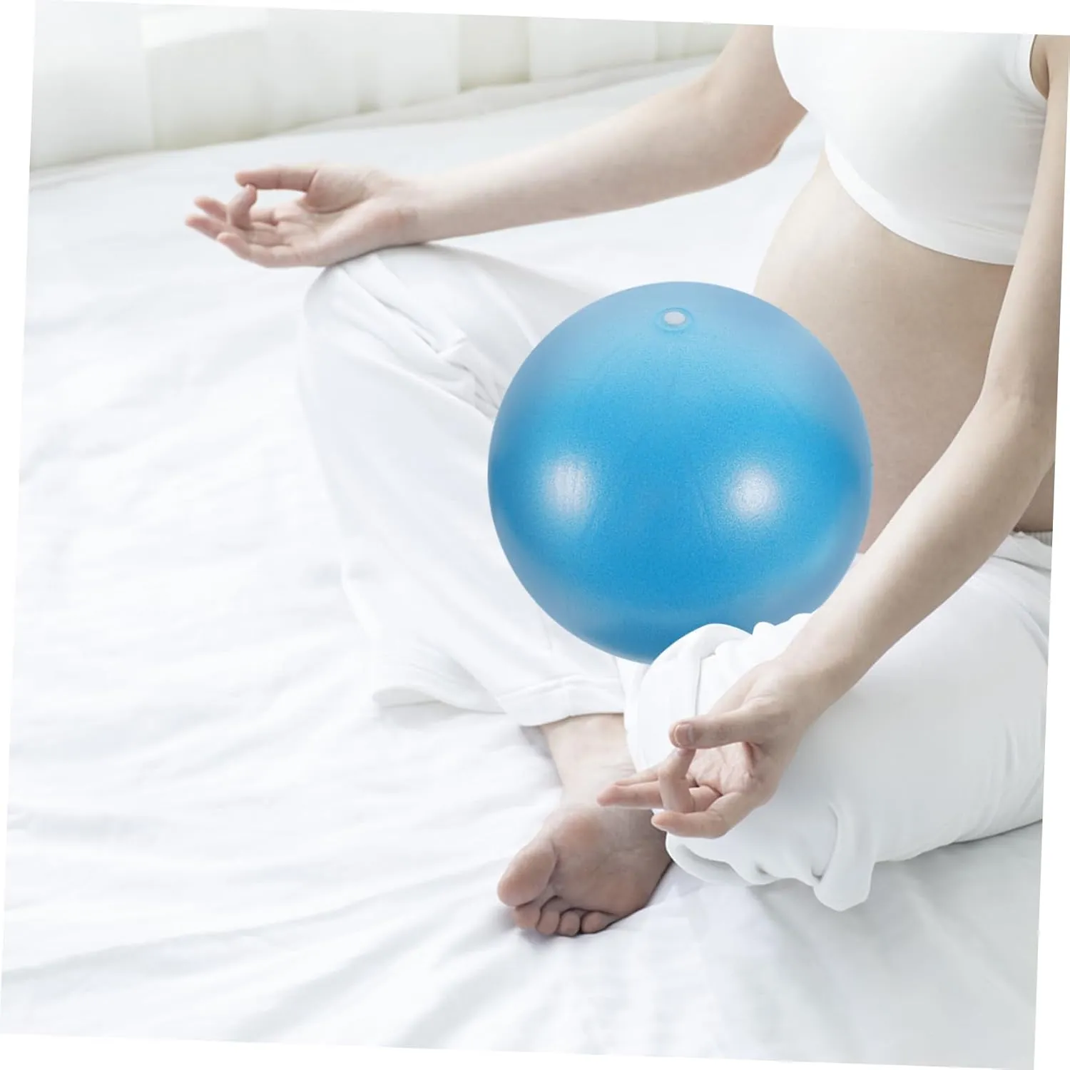 SUPVOX Pilates Ball Core Exercise Ball for Home Workout Durable Burst Gym Accessory for Yoga Physical Therapy