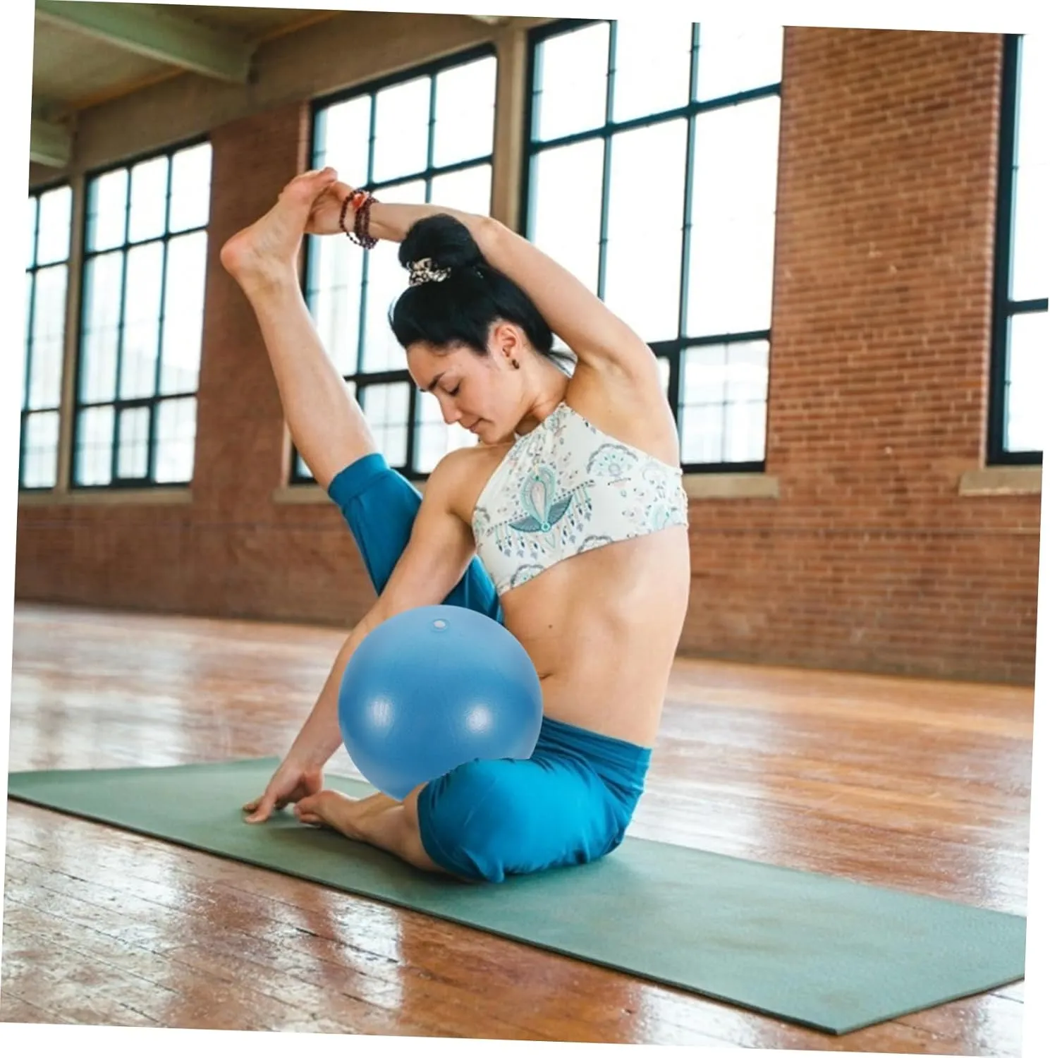 SUPVOX Pilates Ball Core Exercise Ball for Home Workout Durable Burst Gym Accessory for Yoga Physical Therapy