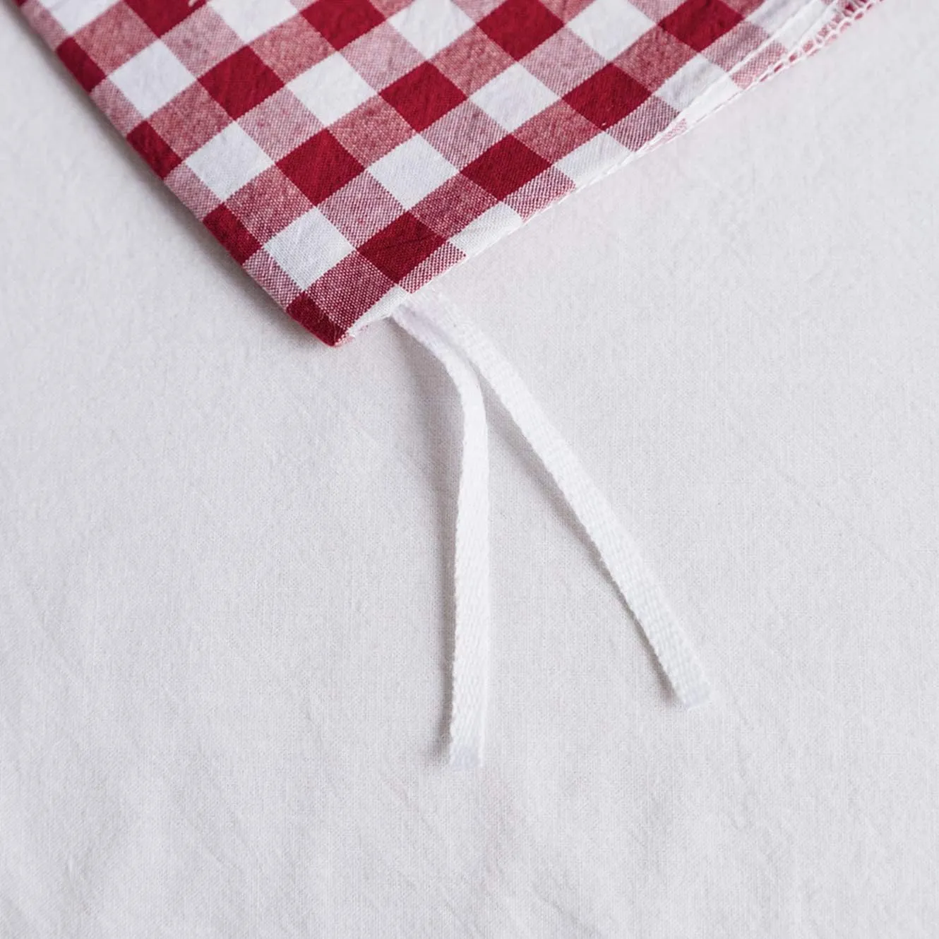 SUSYBAO Red Gingham Duvet Cover King Size 100% Washed Cotton Vintage Plaid Duvet Cover 3 Pieces Set 1 Grid Duvet Cover with Zipper Ties 2 Pillowcases Farmhouse Rustic Soft Gingham Bedding Set Durable