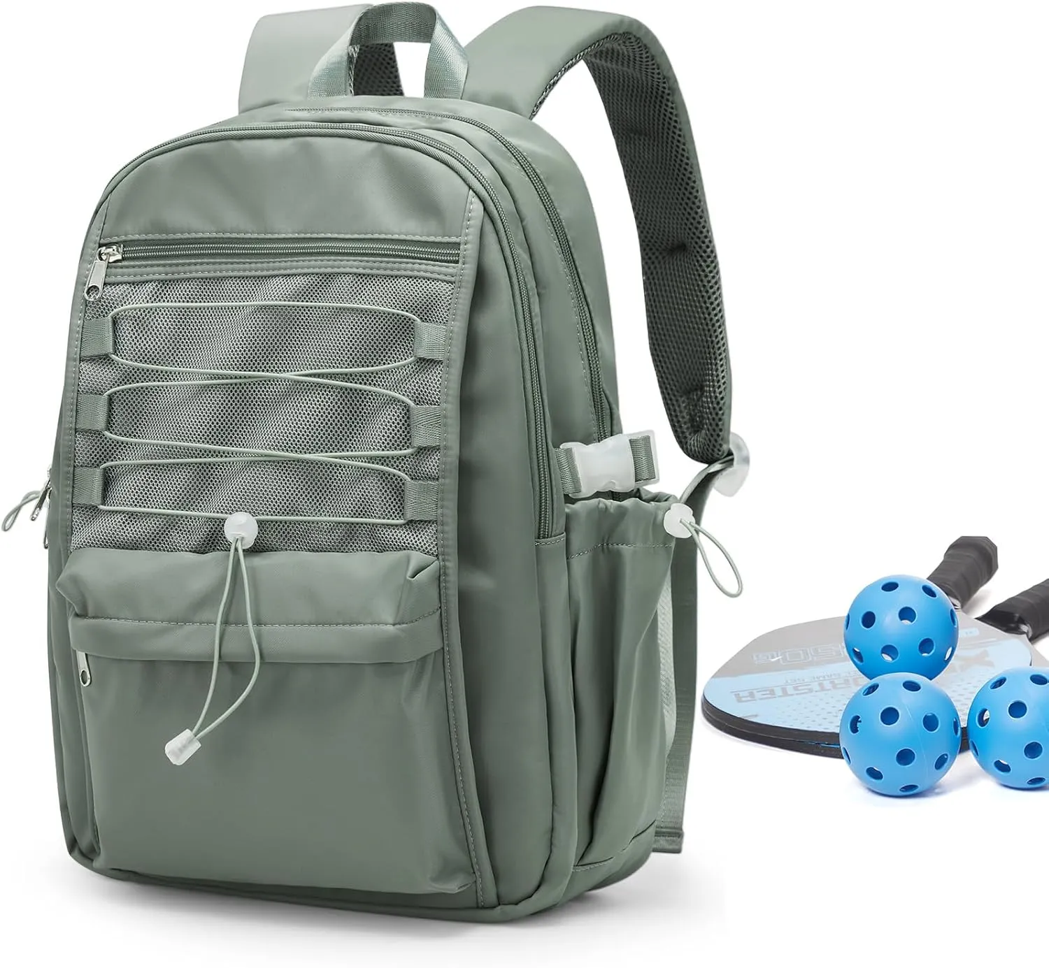 suwasp Pickleball Bag, Pickleball Backpack for Women and Men, Paddle Bag Fits 4 Paddles Accessories