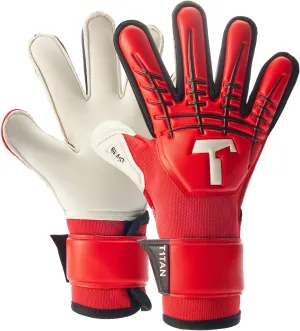 T1TAN Beast Goalkeeper Gloves for Kids - Without Finger Protection - Soccer Goalie Gloves Youth - for The Little up-and-Coming Keepers - Size 4-6