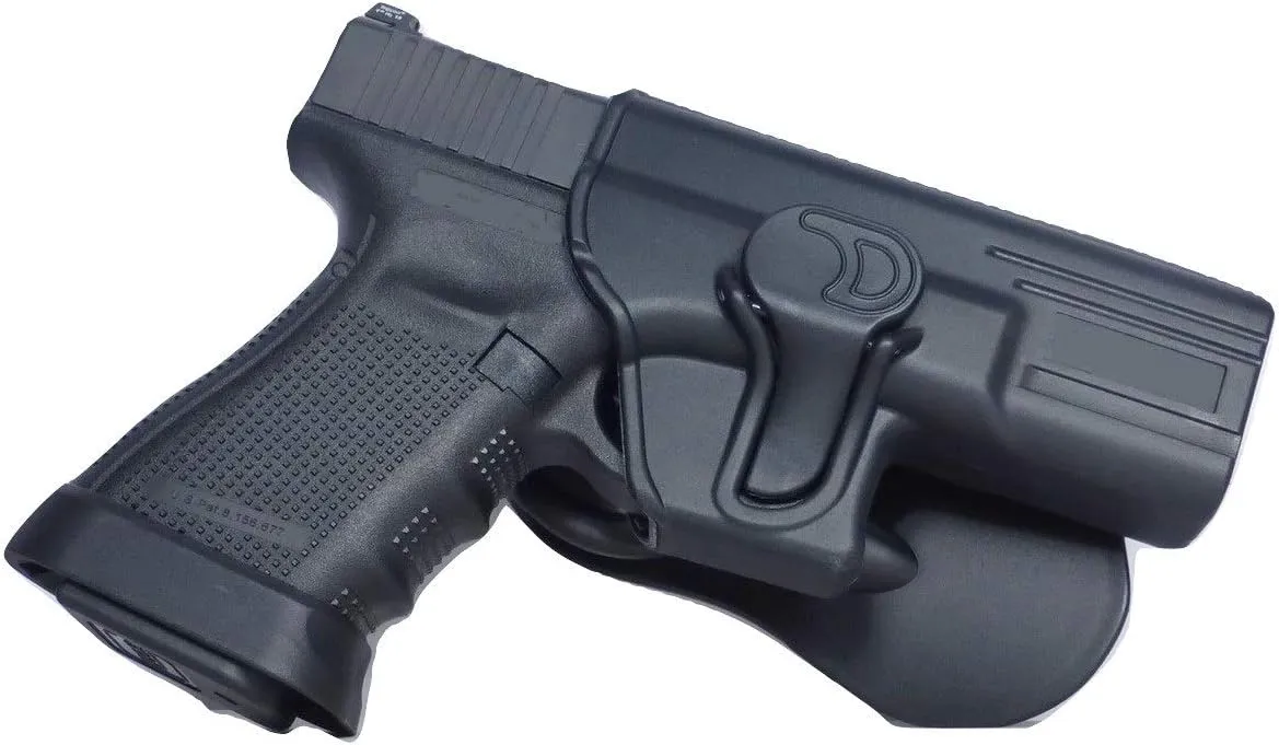 Tactical Scorpion Gear Level II Retention Paddle Holster fits: Ruger LC9 w/Crimson Trace Laser - Does not fit Lasermax