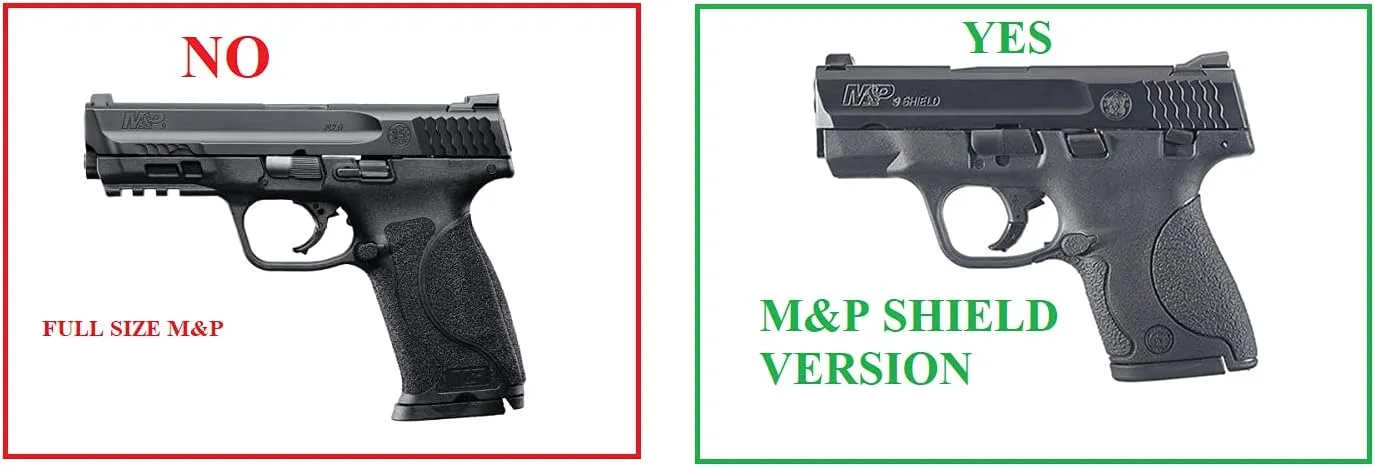 Tactical Scorpion Gear Modular Retention Paddle Holster fits: Smith & Wesson S&W M&P Shield 9mm .40 3.1 Inch
