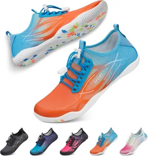 Tanamo Water Shoes for Women Men Quick Dry Swim Beach Barefoot River Aqua Shoes for Hiking Boating Camping Grounding Surfing