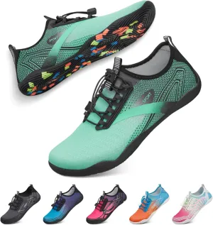 Tanamo Water Shoes for Women Men Quick Dry Swim Beach Barefoot River Aqua Shoes for Hiking Boating Camping Grounding Surfing