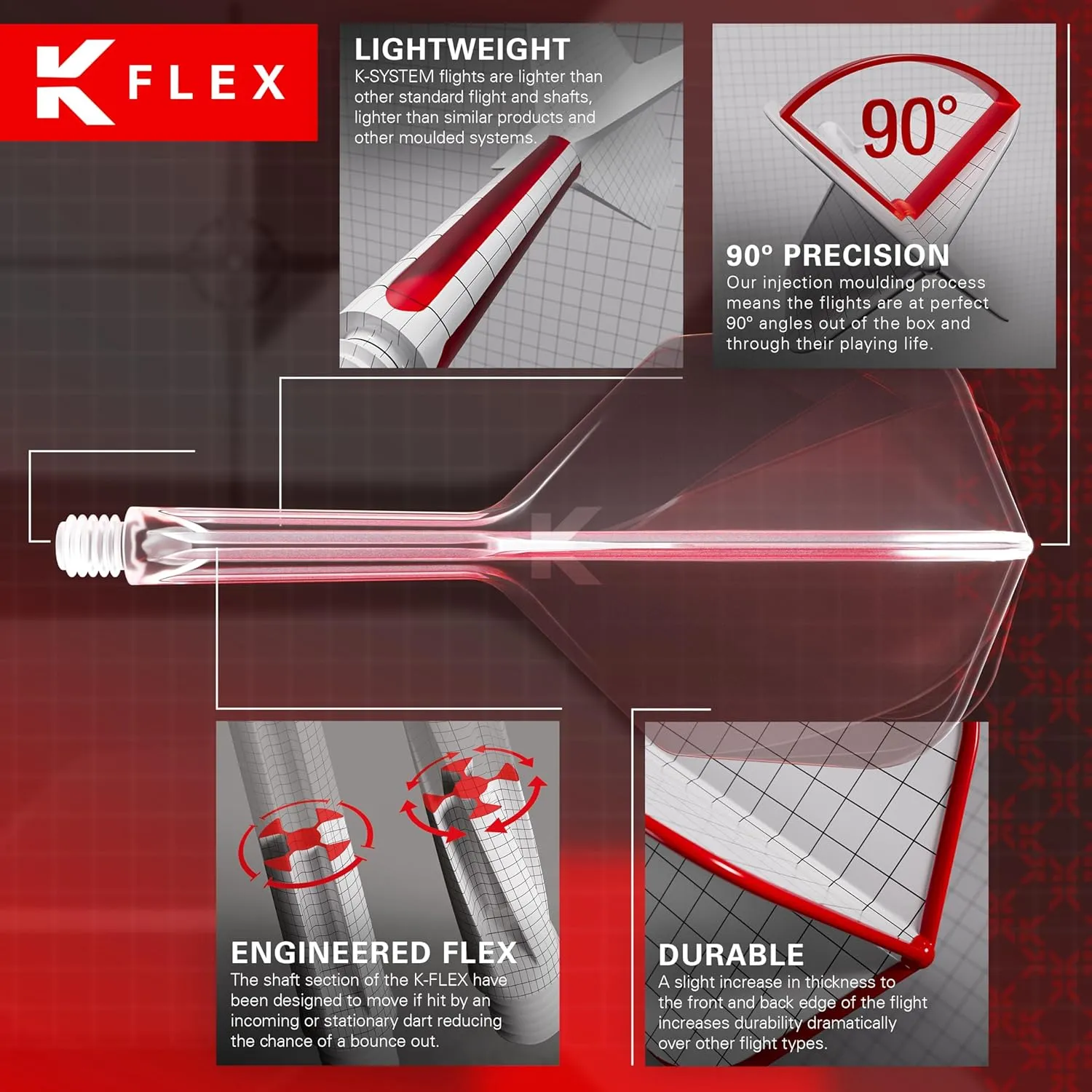 TARGET Darts 975 Ultra Marine 97.5% Tungsten Steel Tip Darts Set - Swiss Point Darts with K-Flex Integrated Flight and Shaft – Includes Dart Takoma Wallet, SP Tool, Dart Tips