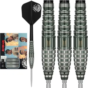 Target Prime Series Akito 'Scream' Yamagata SP Steel Tip Darts Set 2024 - 90% Tungsten - 22g