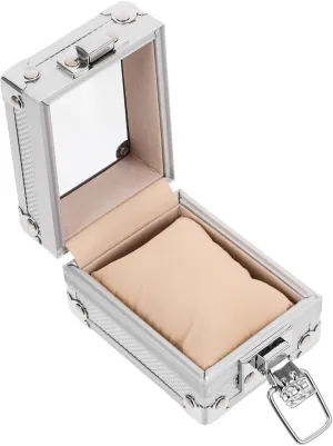 TENDYCOCO 2pcs Box Watch Winder Watch Organizer Watch Travel Case Mens Watch Mens Suitcase Travel Makeup Bags for Women Travel Cosmetic Case Automatic Watches for Men Train Clock Miss