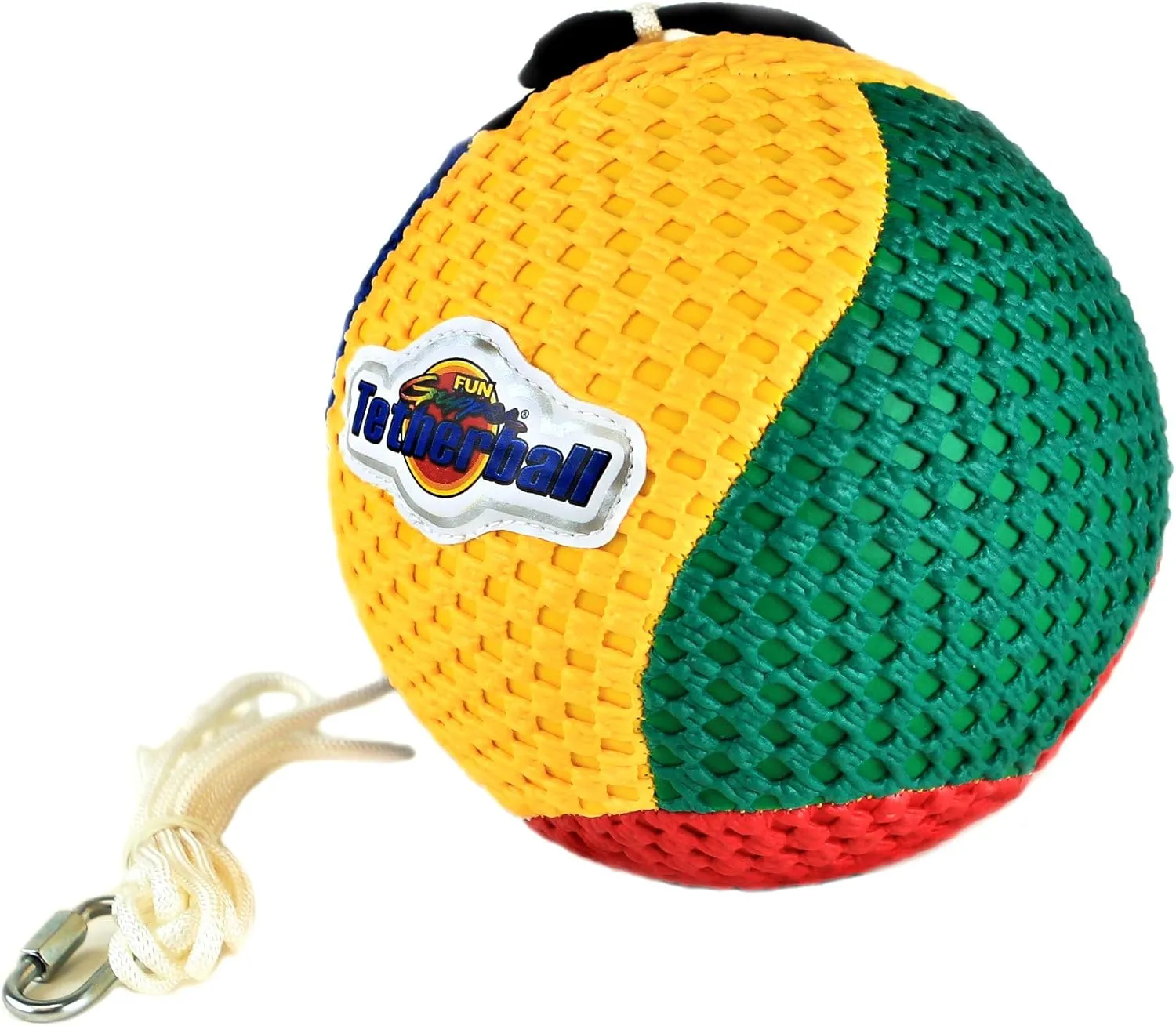 Tetherball Ball Mesh Non Slip Easy Grip Cover Backyard Outdoor w/ 8' Nylon Rope by: Saturnian I