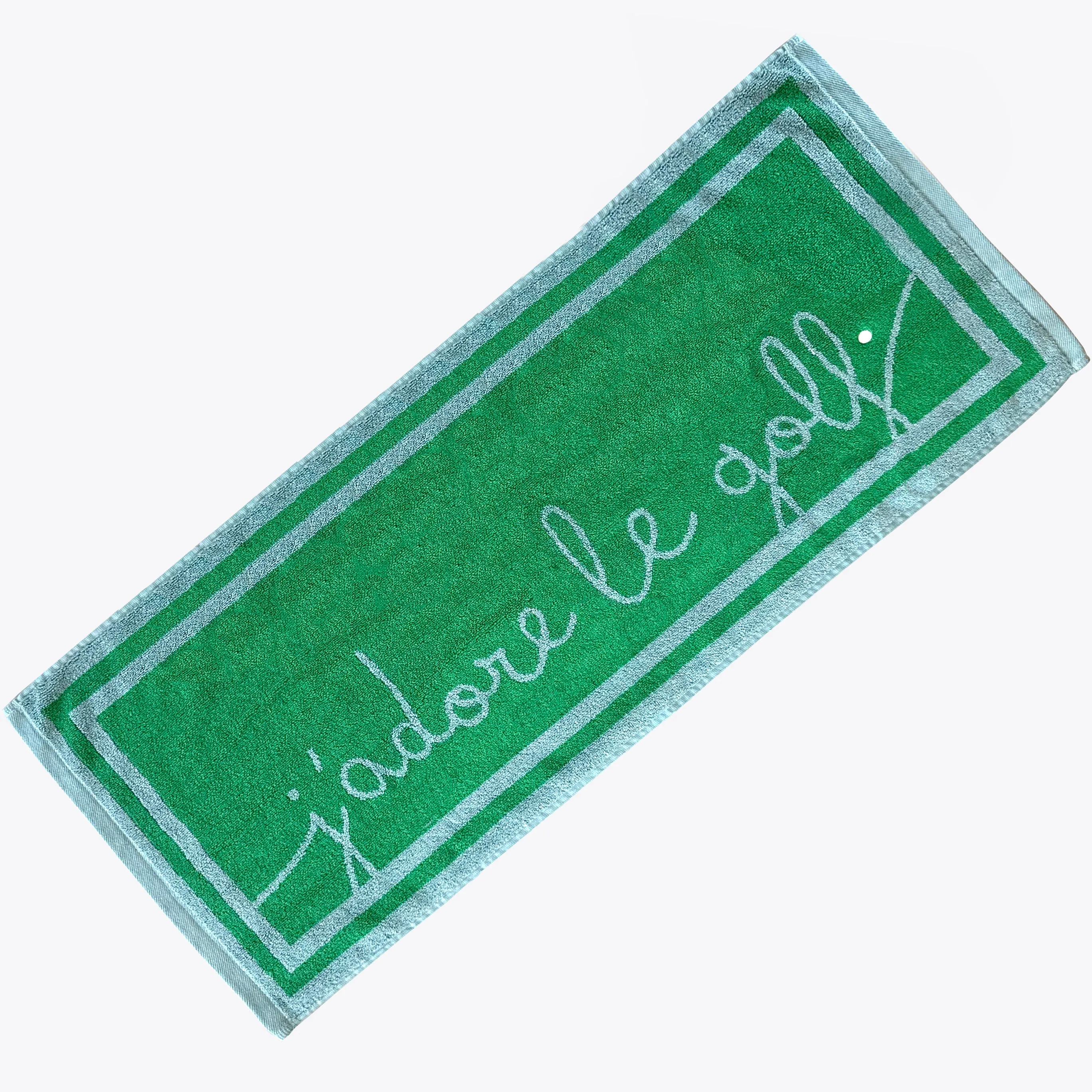 The Green Golf Travel Pouch & Towel Set