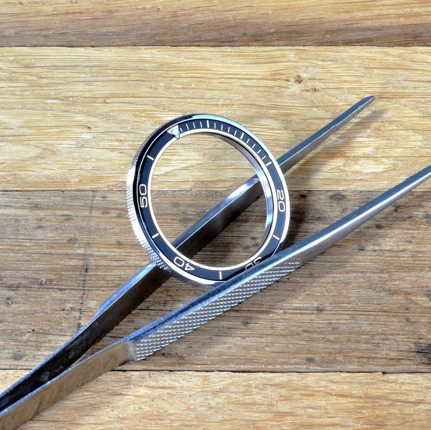 The Thorn Vostok Custom Bezel for Amphibia & Komandirskie Stainless Steel Replacement Bezel Amphibia   Aluminium Insert