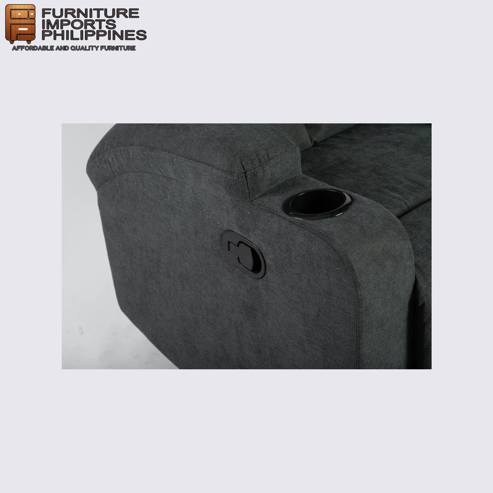 THEA RECLINER SOFA WITH CUH HOLDER