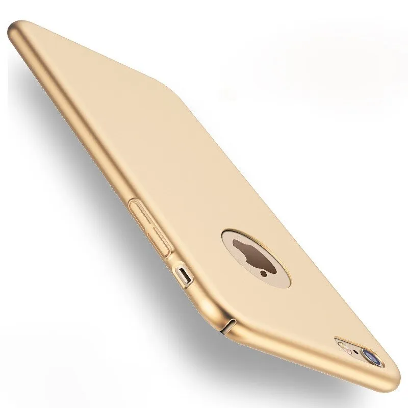 Thin Hard Protect Case 360?? All-inclusive PC Back Cover Bumper for iPhone 7 Plus Sliky BlackHJG3