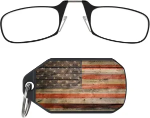 ThinOptics Keychain Case and Readers Rectangular Reading Glasses