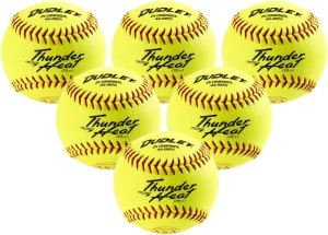 Thunder Heat Softball, ASA, 11-In., 6-Pk.