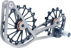 Titanium Road Cyclocross Gravel Bicycle Bike Rear Derailleur Oversized Pulley Wheel System Cage OSPW for Campagnolo Campy Super Record/Record/EPS/Chorus/Potenza 11 Speed use