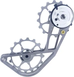 Titanium Road Cyclocross Gravel Bicycle Bike Rear Derailleur Oversized Pulley Wheel System Cage OSPW for Sram Red/Force eTap AXS 12 Speed use
